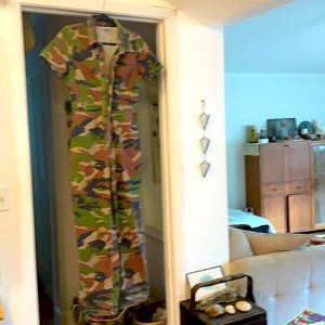 BDG Urban Outfitters Army Jumpsuit Sz S